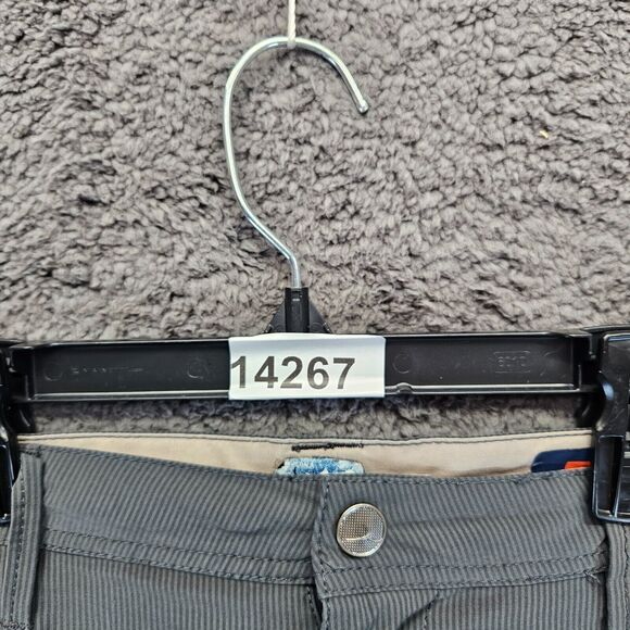 Cova Shorts Mens Size 30 Gray Casual Chino‎ Flat Front - Picture 9 of 9